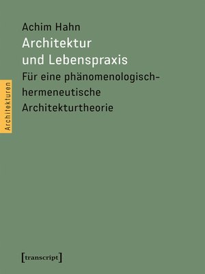 cover image of Architektur und Lebenspraxis